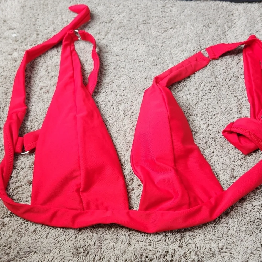 Red Bikini Top - Size S
